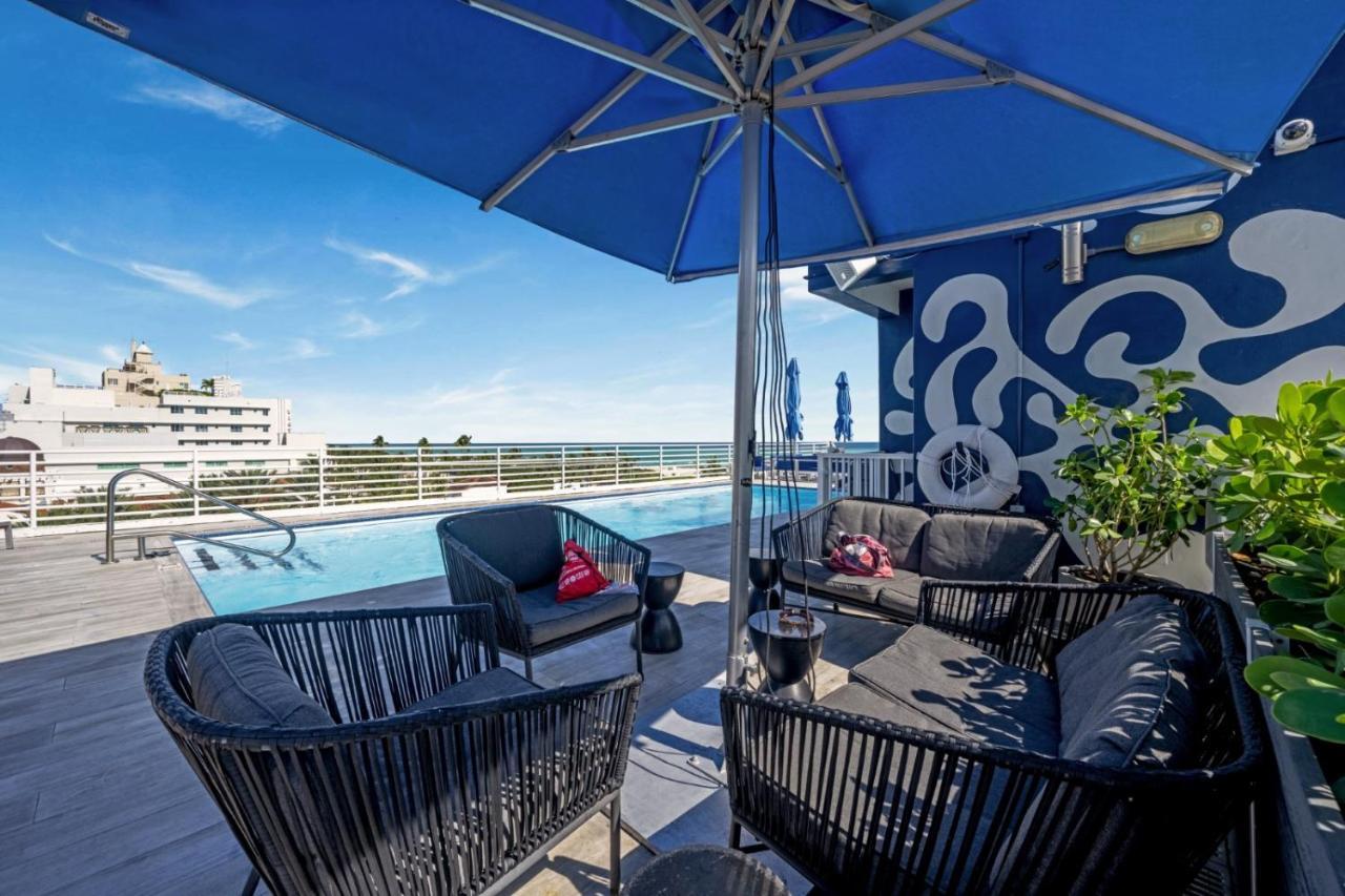 Ocean Drive Apartments With Rooftop Pool, South Beach, Miami マイアミビーチ エクステリア 写真
