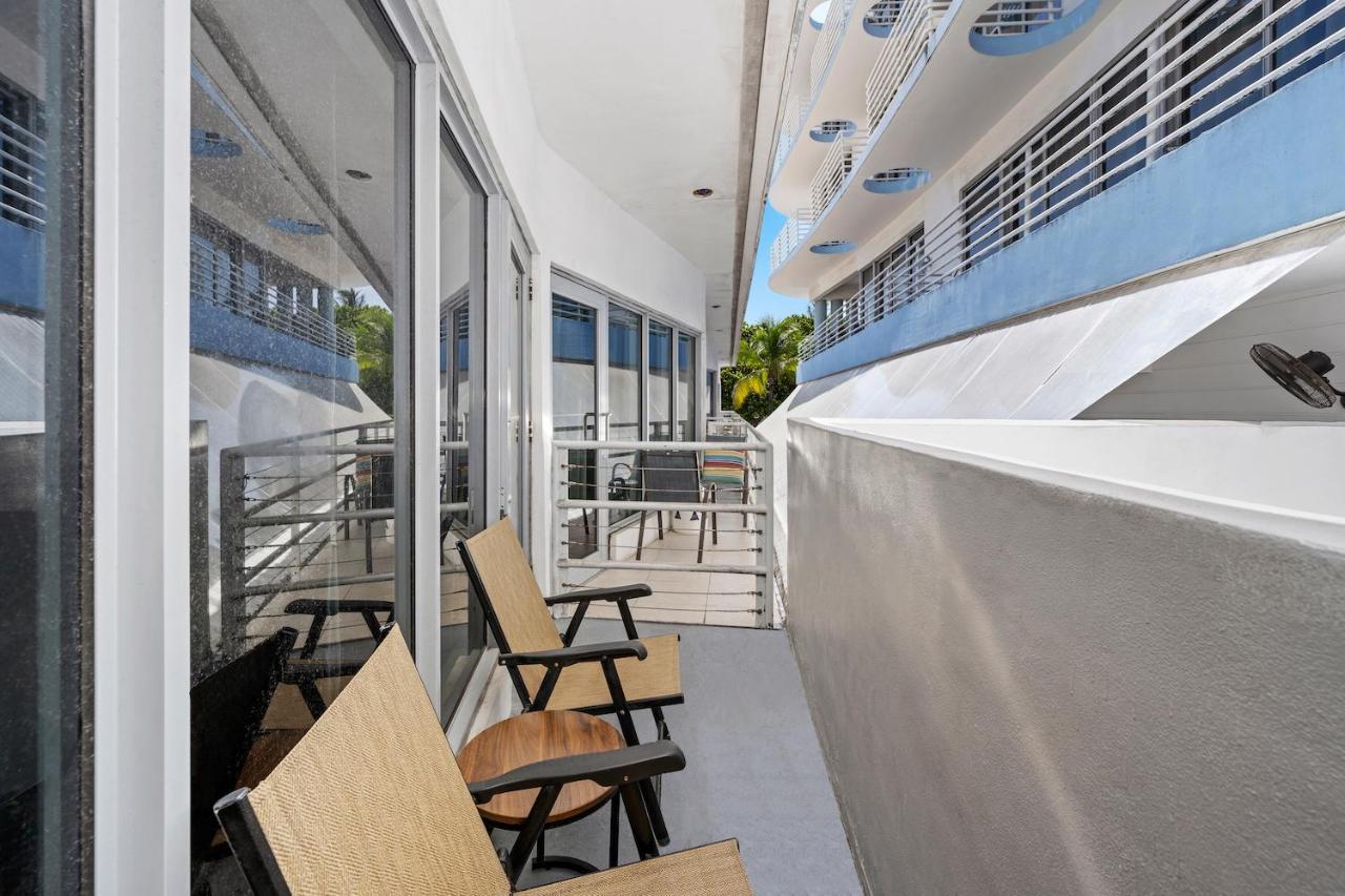 Ocean Drive Apartments With Rooftop Pool, South Beach, Miami マイアミビーチ エクステリア 写真