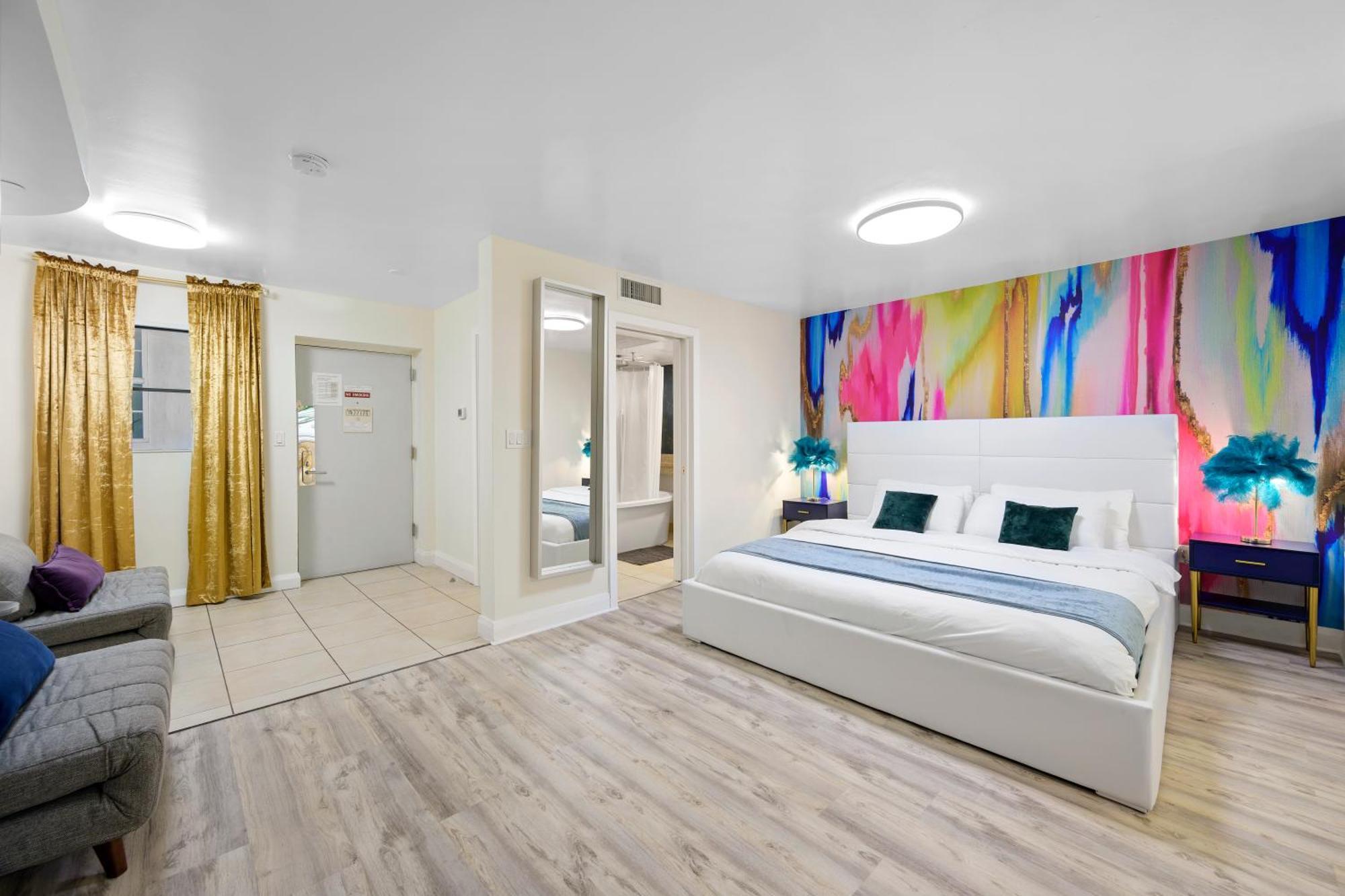 Ocean Drive Apartments With Rooftop Pool, South Beach, Miami マイアミビーチ エクステリア 写真