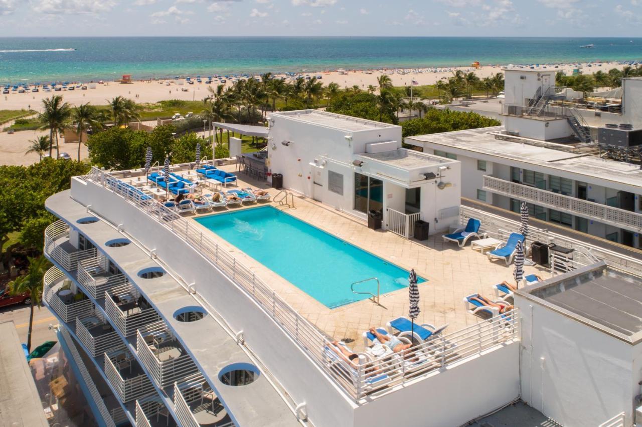 Ocean Drive Apartments With Rooftop Pool, South Beach, Miami マイアミビーチ エクステリア 写真